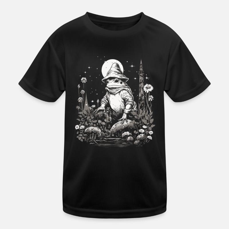 Grenouille Magicien Cottagecore T-shirt sport Enfant