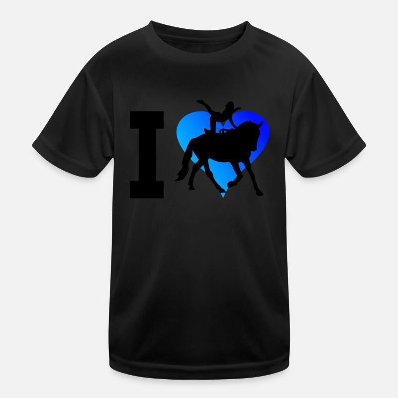 Equestrian art, equestrian performance, men's acrobatics, on d Kids Functional T-Shirt