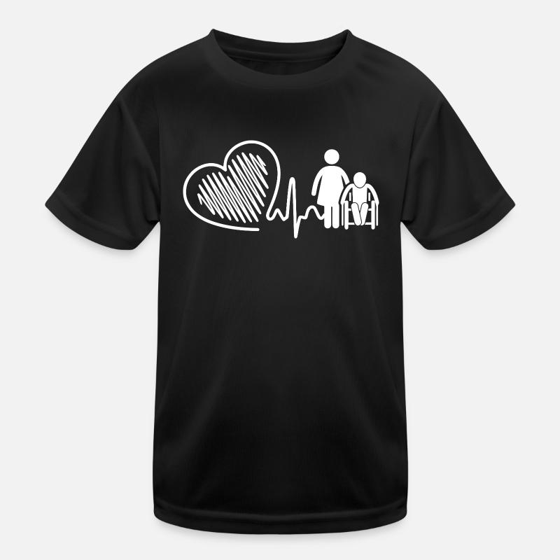 Nursing Aide Heartbeat Kids Functional T-Shirt