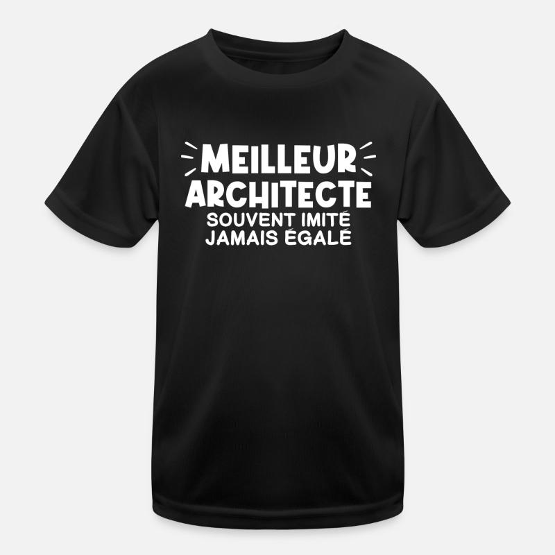 Architecte | Je suis le meilleur Architecte T-shirt sport Enfant