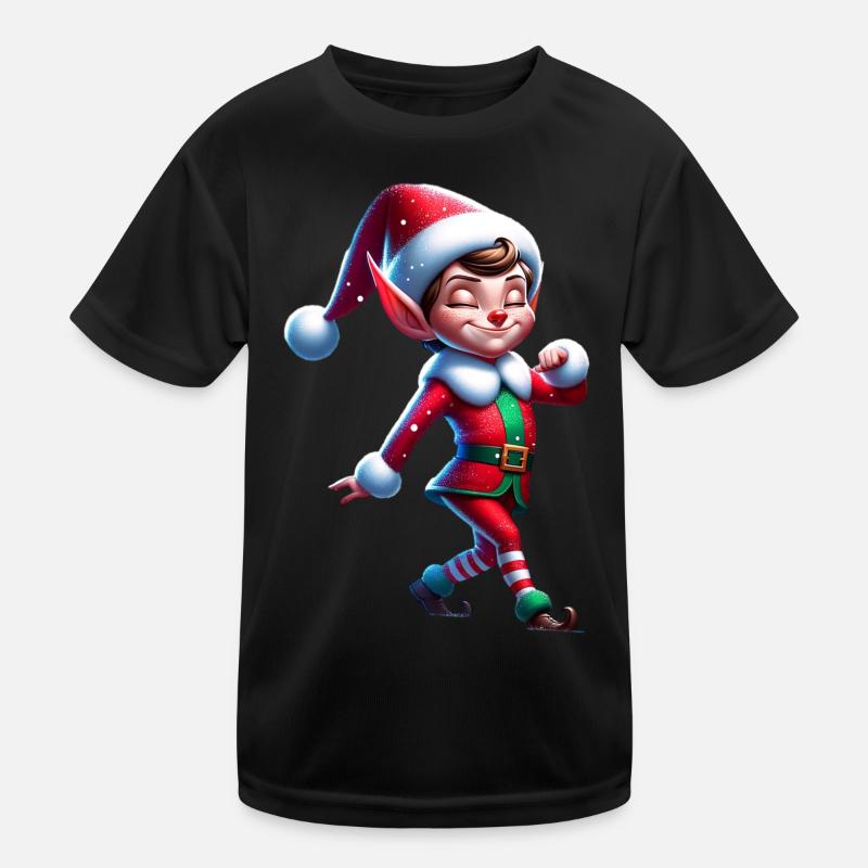Noël Elfe Noël T-shirt sport Enfant
