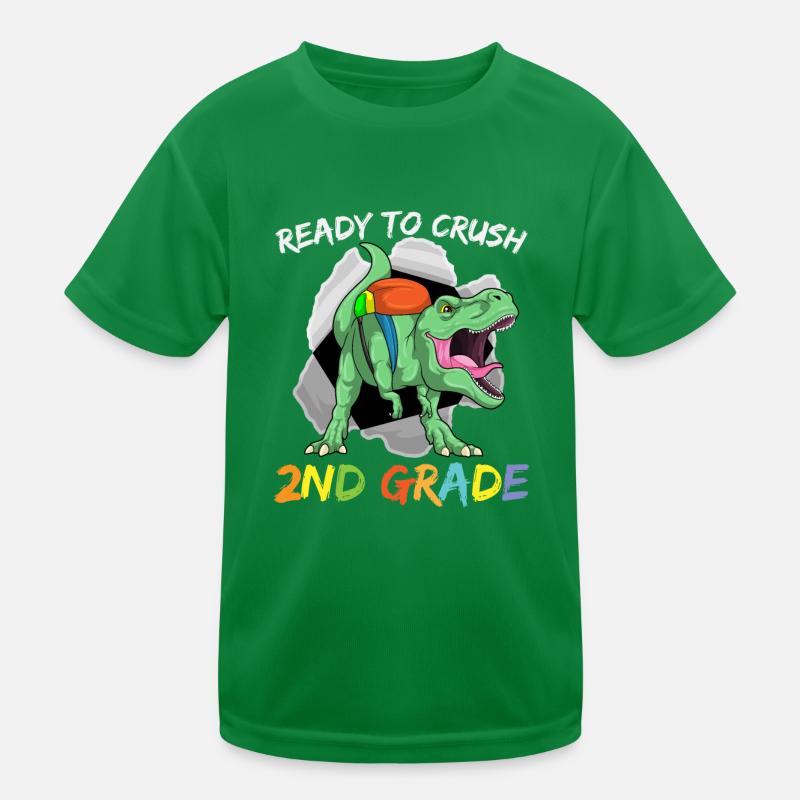 Ready To Crush 2nd Grade Elementary School T-shirt sport Enfant