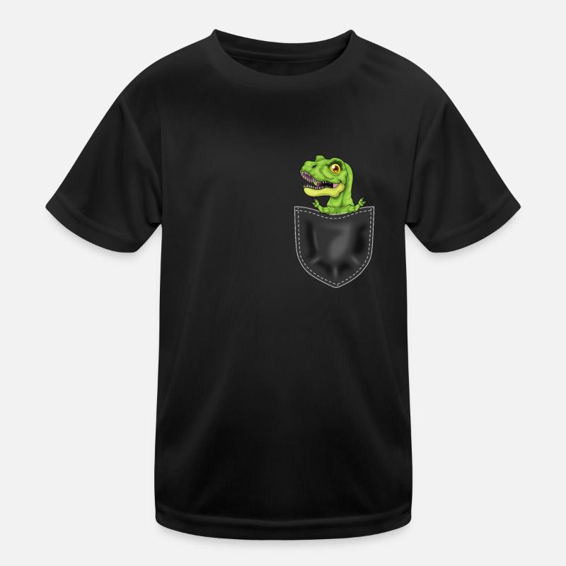 Drôle de cadeaux Dino T-Rex Lovers T-shirt sport Enfant