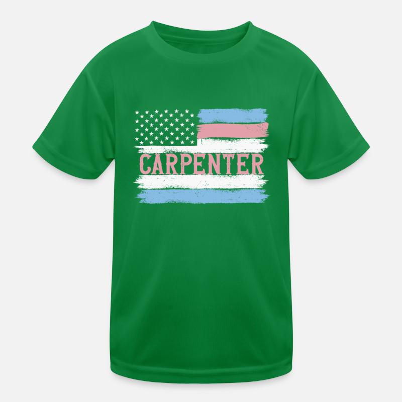 U.S. Pride Woodworker Menumaker Idée cadeau T-shirt sport Enfant