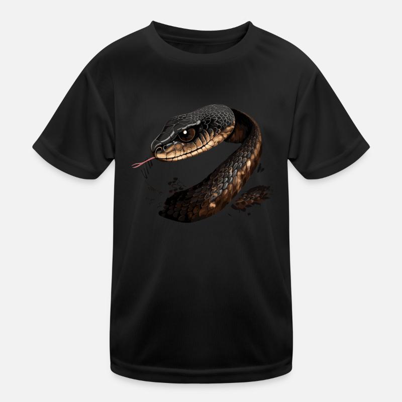 Snake Kids Functional T-Shirt