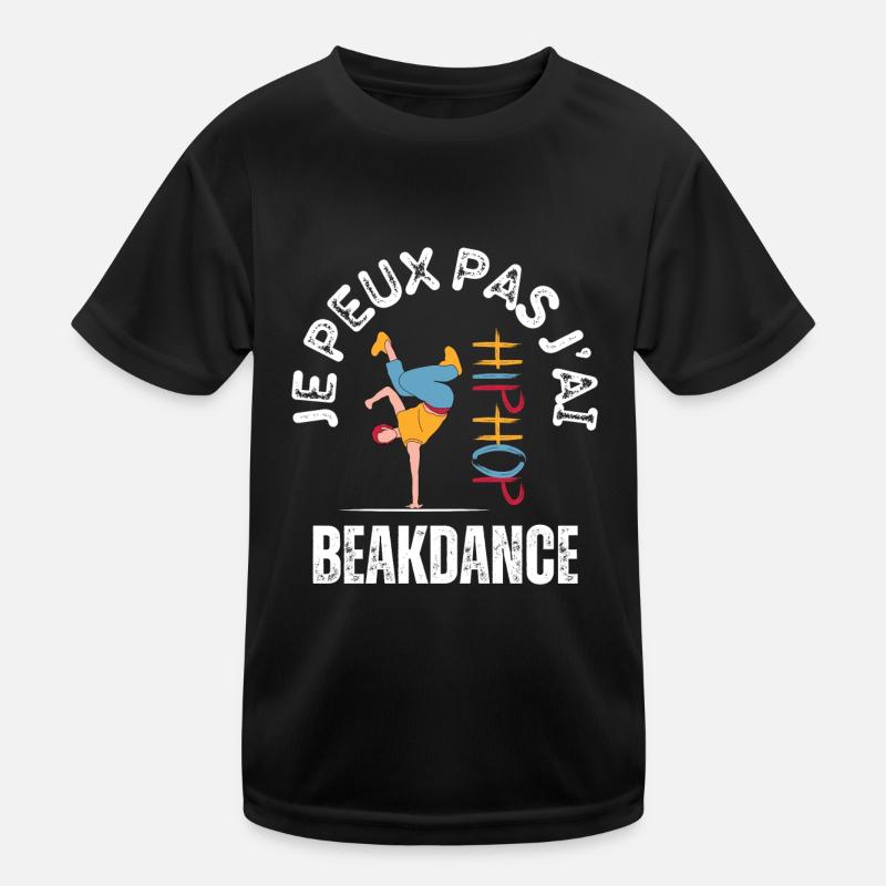 ICH KANN NICHT BREAKDANCE Kinder Funktions-T-Shirt
