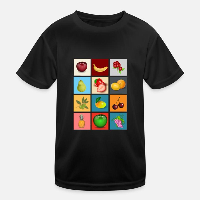fruits Kids Functional T-Shirt