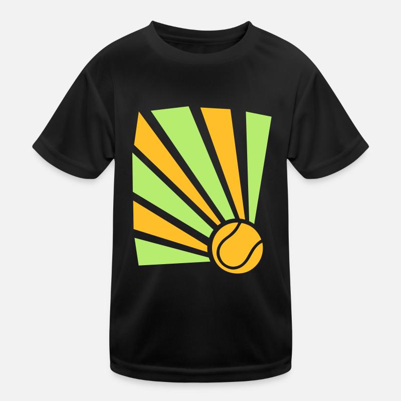 Tennis Explosion Kinder Funktions-T-Shirt