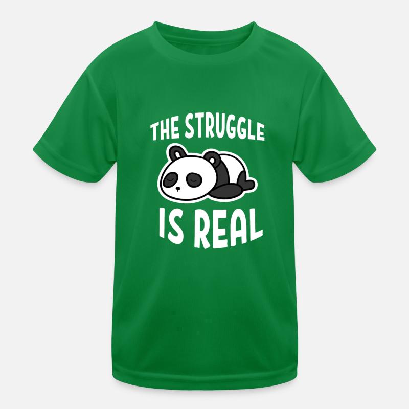 Lazy Panda Kids Functional T-Shirt