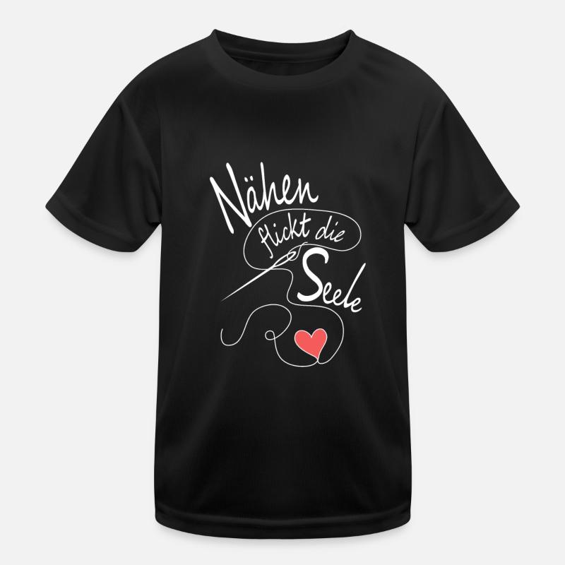Sewing patches the soul Kids Functional T-Shirt