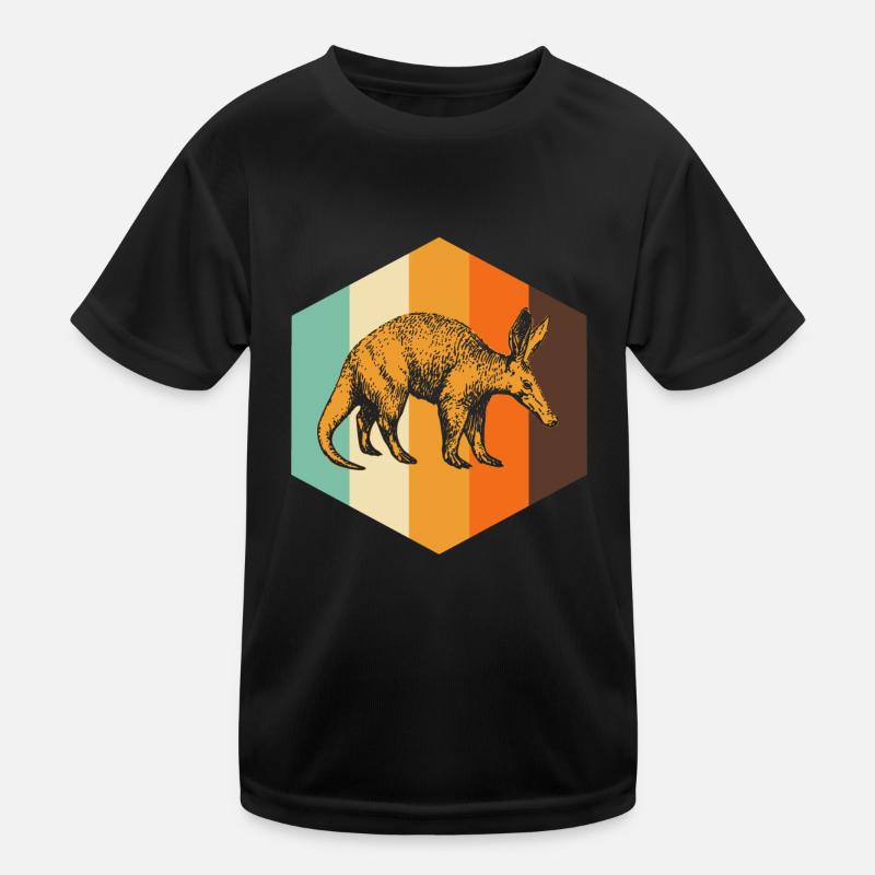 Aardvark Retro Kids Functional T-Shirt