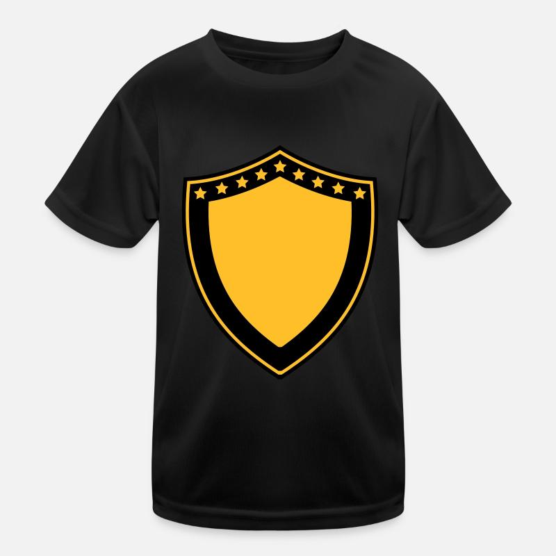 Heraldic Shield Kids Functional T-Shirt