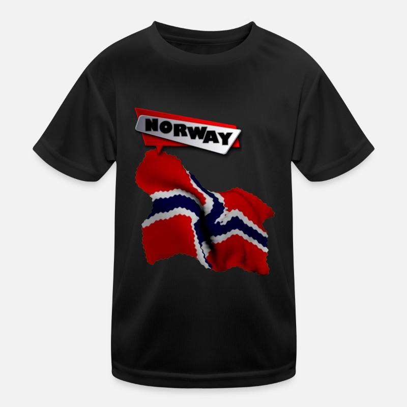 Norway 3 G Kids Functional T-Shirt