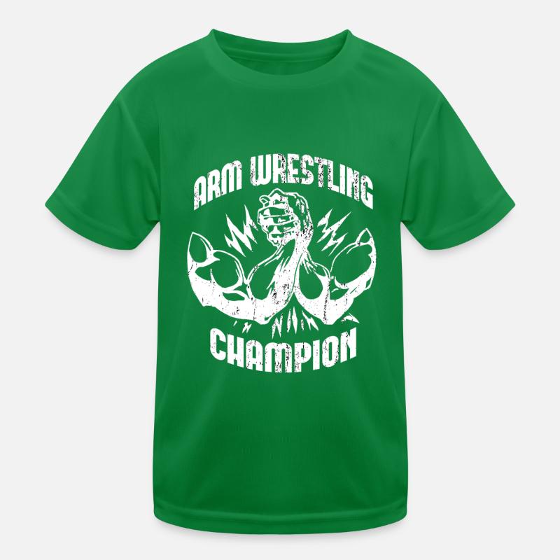Cadeau de lutte contre le bras T-shirt sport Enfant