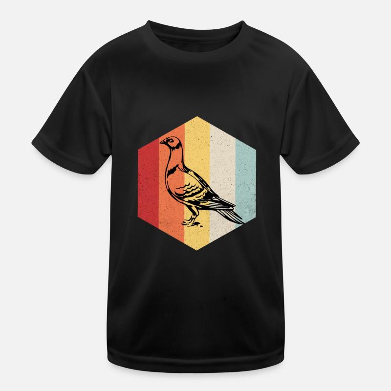 Taube Kinder Funktions-T-Shirt