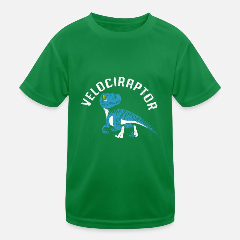 Velociraptor Kinder Funktions-T-Shirt