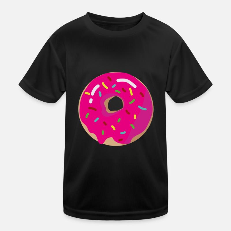 Donut Donuts Kids Functional T-Shirt