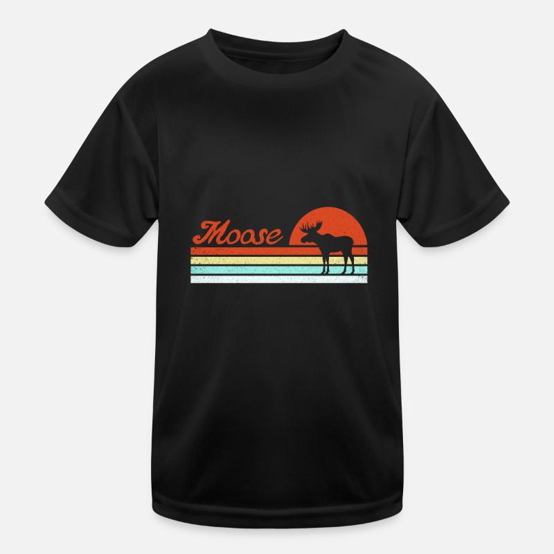 Elk Kids Functional T-Shirt
