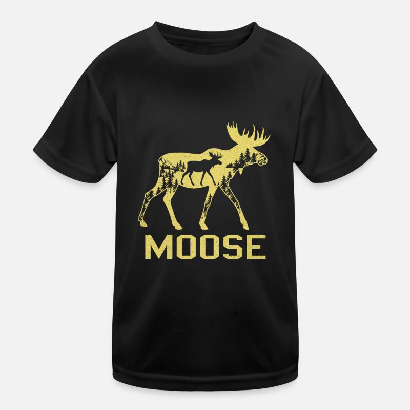 Elk Kids Functional T-Shirt