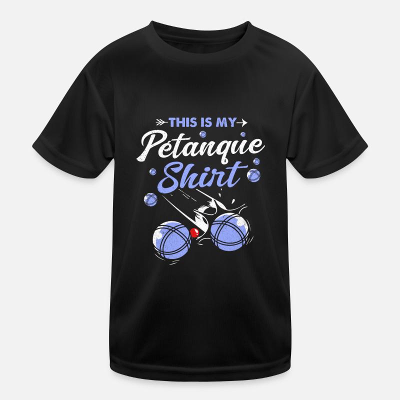 Pétanque Kids Functional T-Shirt