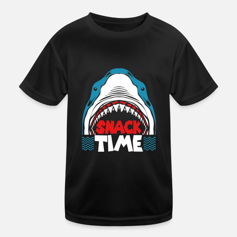Requin Requin Requin nageoires de requin Océan T-shirt sport Enfant