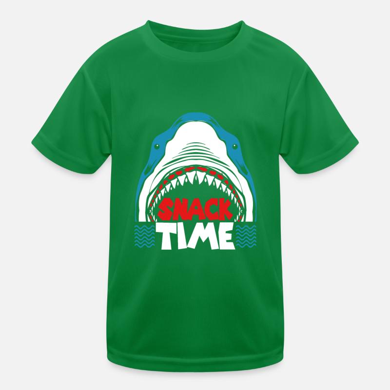 Requin Requin Requin nageoires de requin Océan T-shirt sport Enfant