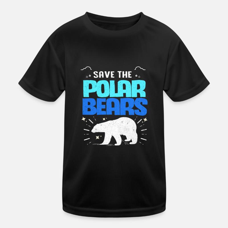 Polar bear Kids Functional T-Shirt