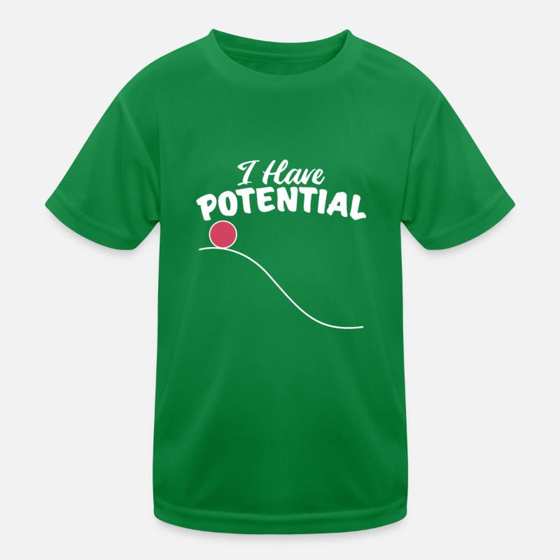 Physics Kids Functional T-Shirt