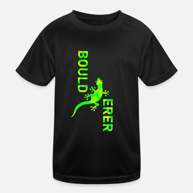 bouldering Kids Functional T-Shirt