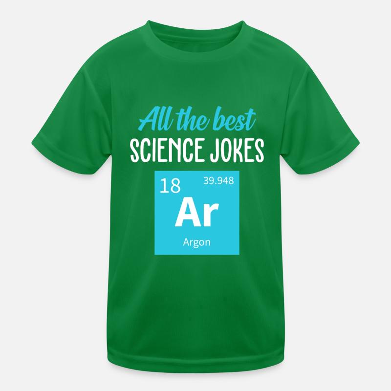 Science nerd physics Kids Functional T-Shirt