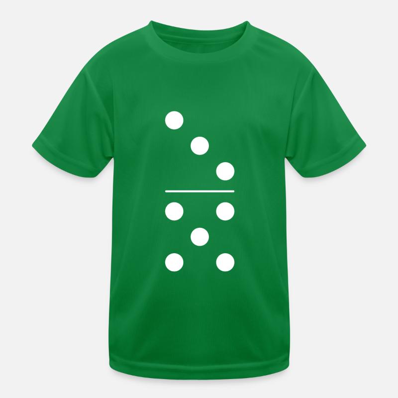 Domino Stein Kostüm 3 5 Kinder Funktions-T-Shirt