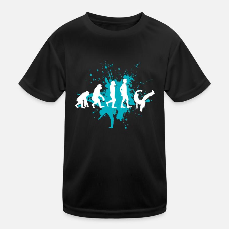 Breakdancer Kids Functional T-Shirt