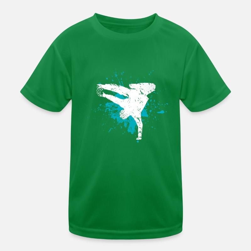 Breakdance Kinder Funktions-T-Shirt