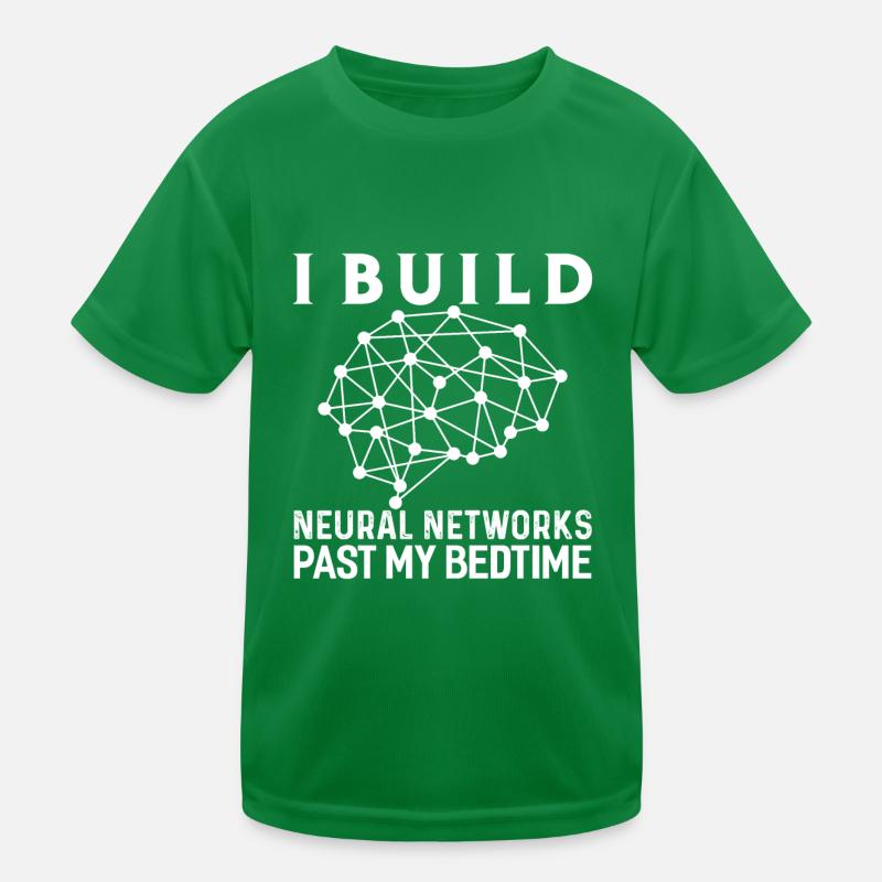 Machine Learning AI Neuronales Netz Kinder Funktions-T-Shirt