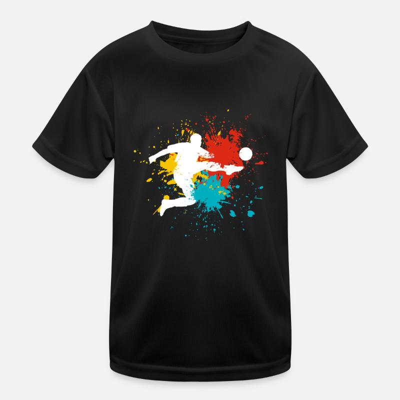 Fußball Kinder Funktions-T-Shirt