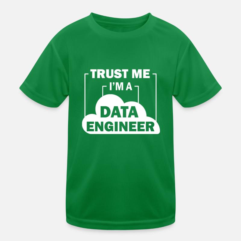 Ingénieur de données Data Science T-shirt sport Enfant