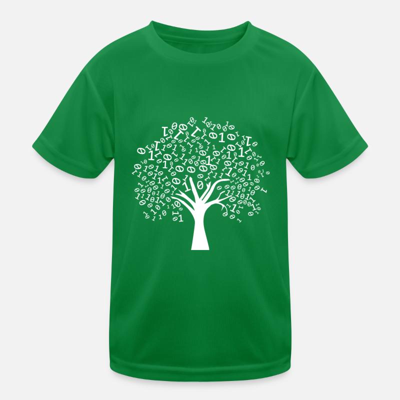 Programmer Binary Tree Kids Functional T-Shirt