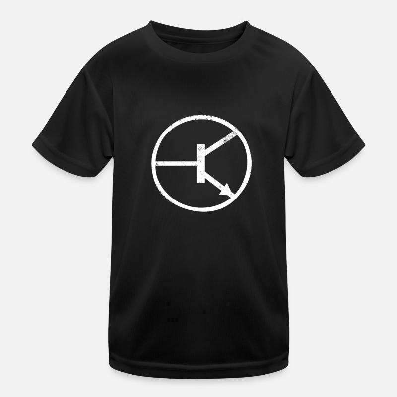 Electronics NPN Transistor Kids Functional T-Shirt