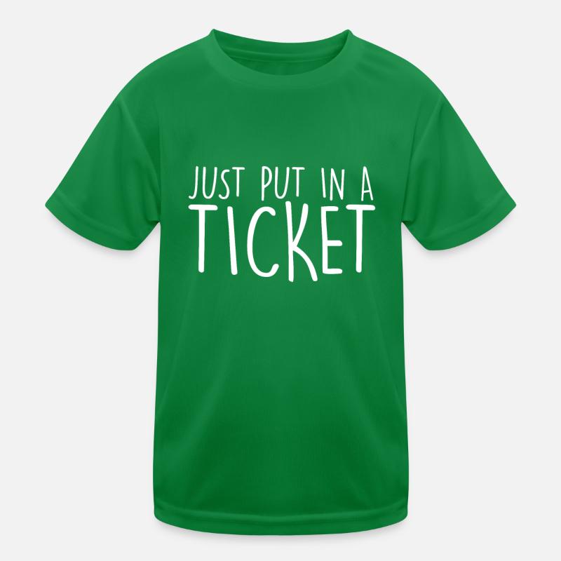 IT Computer IT Support IT Tickersystem Kinder Funktions-T-Shirt