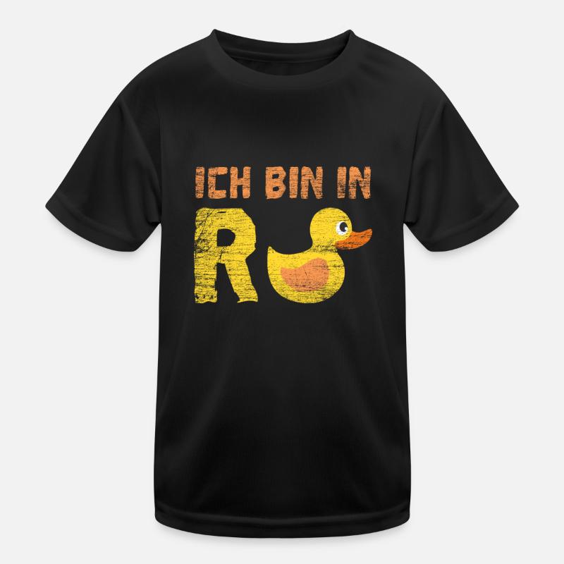 Rente Kinder Funktions-T-Shirt