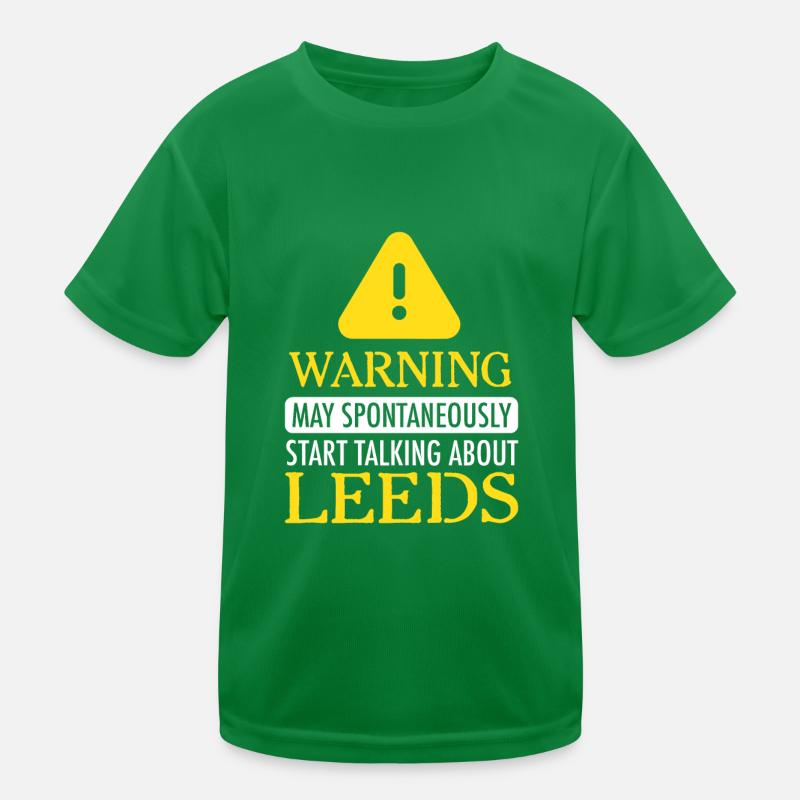 WARNING!: Leeds Kinder Funktions-T-Shirt