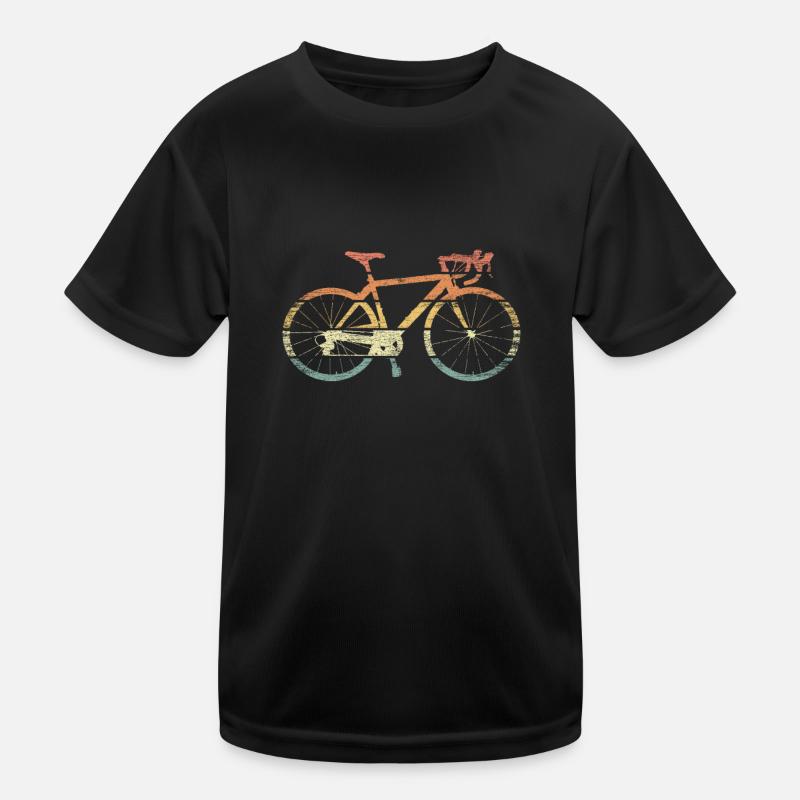 Rennrad Kinder Funktions-T-Shirt