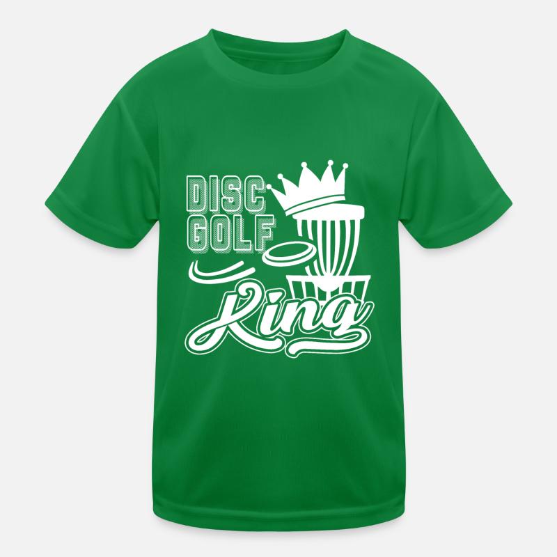 Disc Golf Disc Golf King Kinder Funktions-T-Shirt