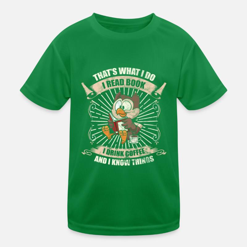 Lesen Buch Leseratte Bücher Sprüche Kinder Funktions-T-Shirt