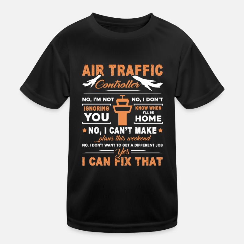 Air Traffic Controller Air Traffic Control Kids Functional T-Shirt