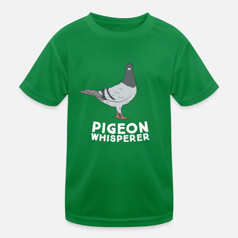 Pigeon Whisperer Kids Functional T-Shirt