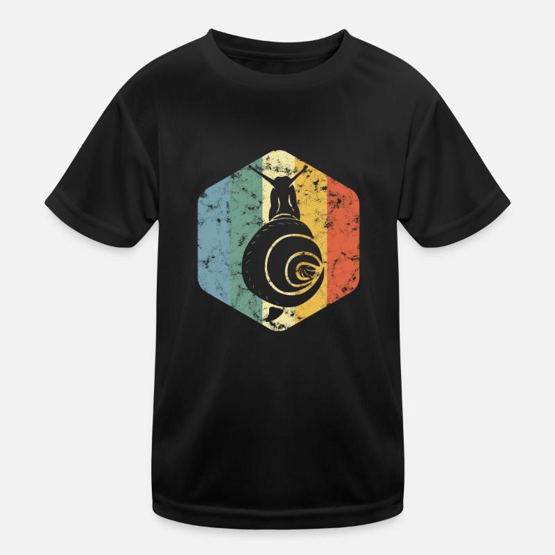 Coole Schnecke Schneckenhaus Schneckchen Geschenk Kinder Funktions-T-Shirt