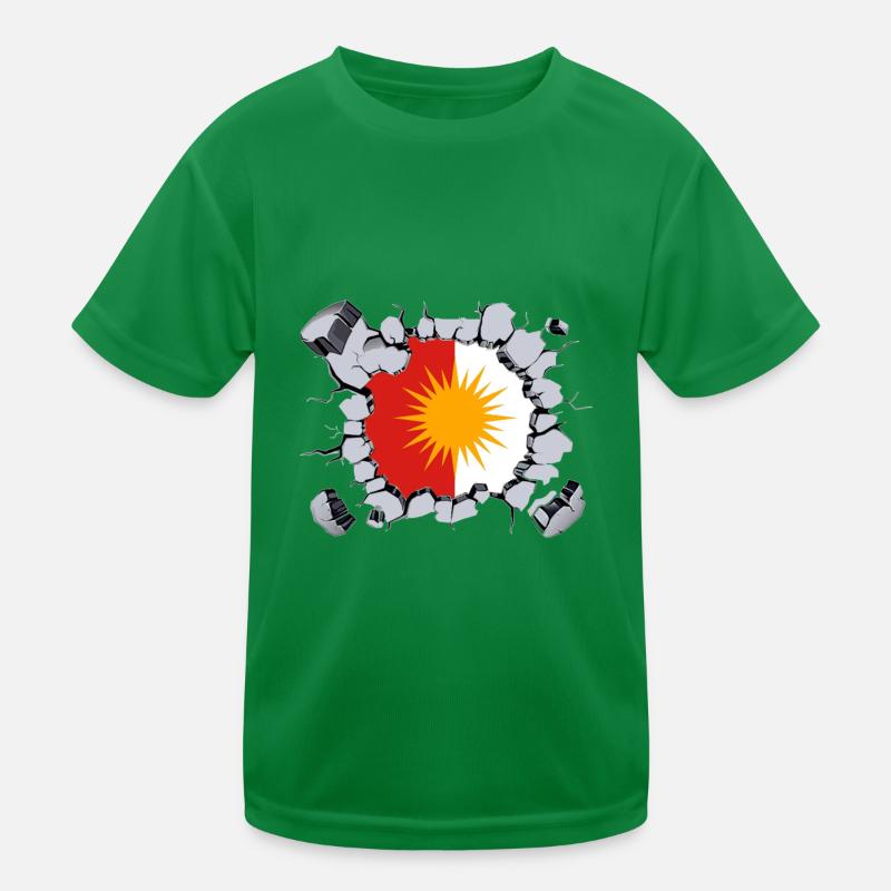 Ezidxan flag inside. Kids Functional T-Shirt