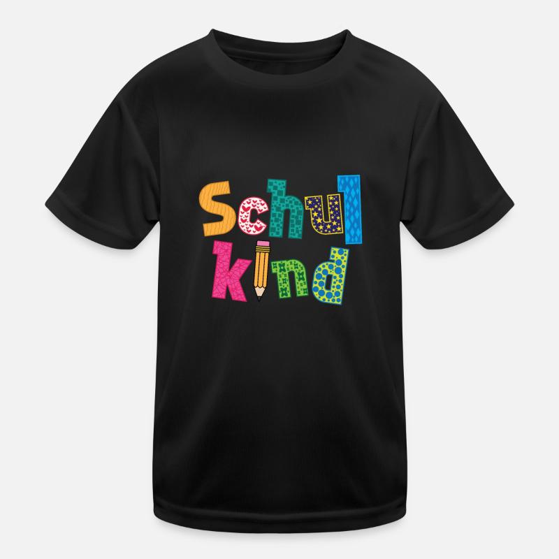 Schoolkind scholing Functioneel T-shirt voor kinderen