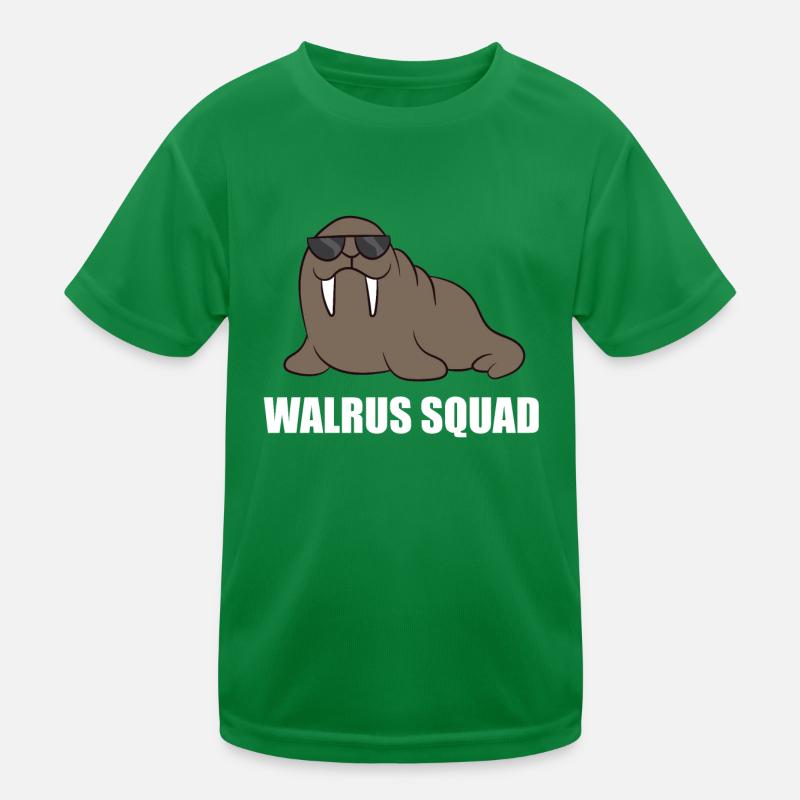 Drôle d’équipe Walrus Walrus Squad T-shirt sport Enfant